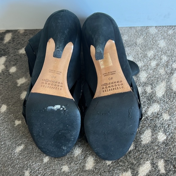 Maison Martin Margiela black fringe boots booties sz 40 - Picture 9 of 10